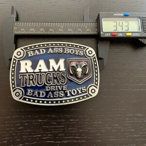 Dodge Ram Cowboy Belt Buckle